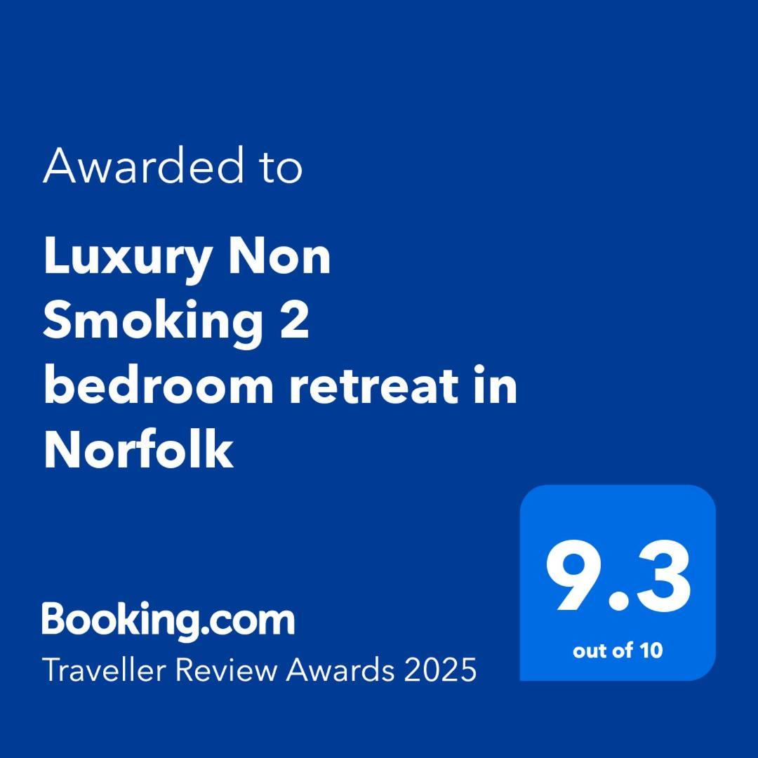 Luxury Non Smoking 2 Bedroom Retreat In Norfolk Attleborough Luaran gambar